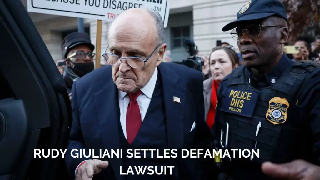 Rudy Giuliani Settles Defamation Lawsuit