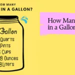 How Many Ounces in a Gallon